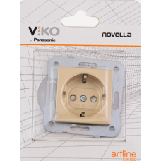 VİKO Novella Bronz Anahtar Serisi 92025201-Top-Priz